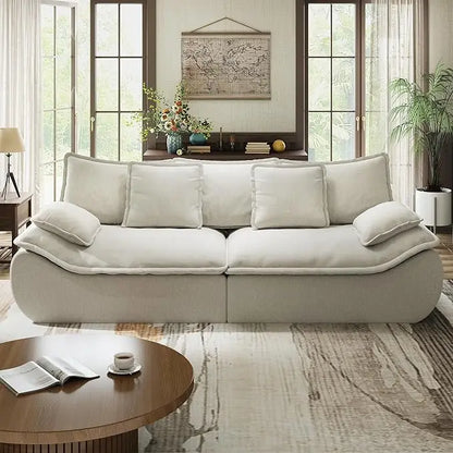 Modular Loveseat with Pillow