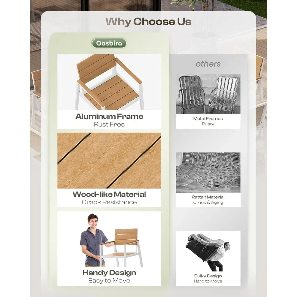 Aluminum Patio Dining Set