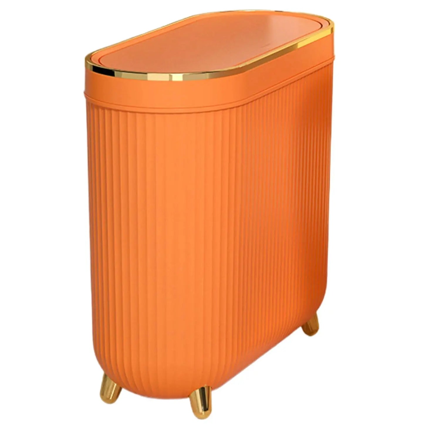Modern Sleek Minimalist Waste Bin with Lid