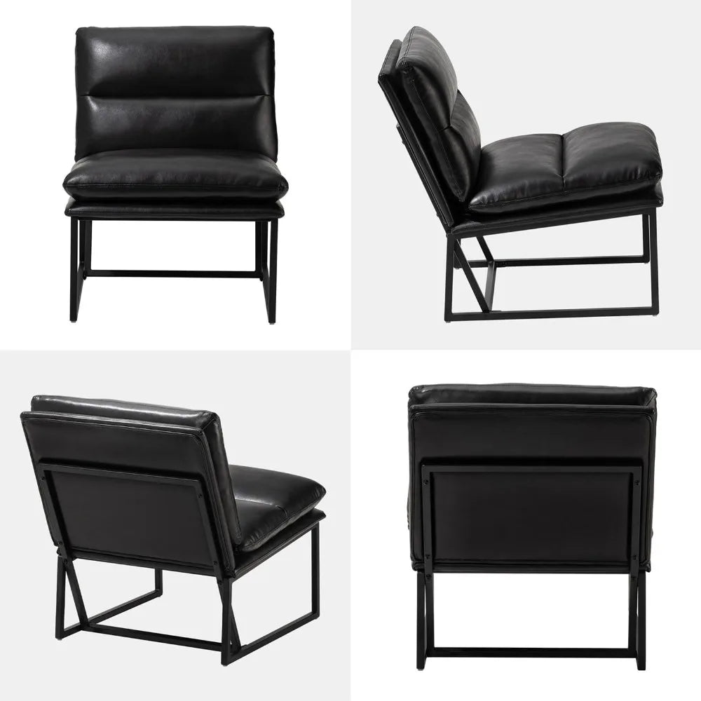 Modern Leatherette Chair