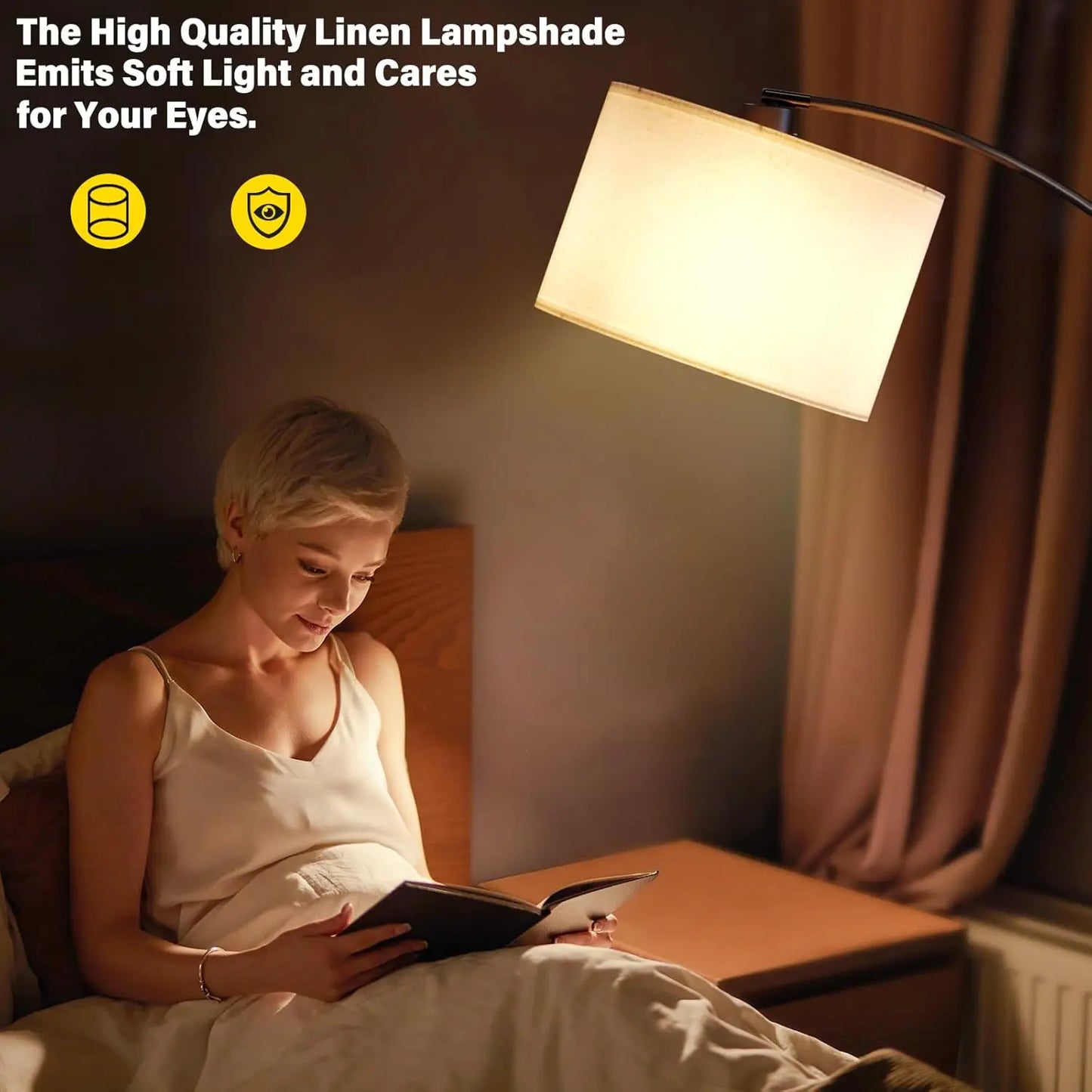 Lofty & Luxe Arc Floor Lamp