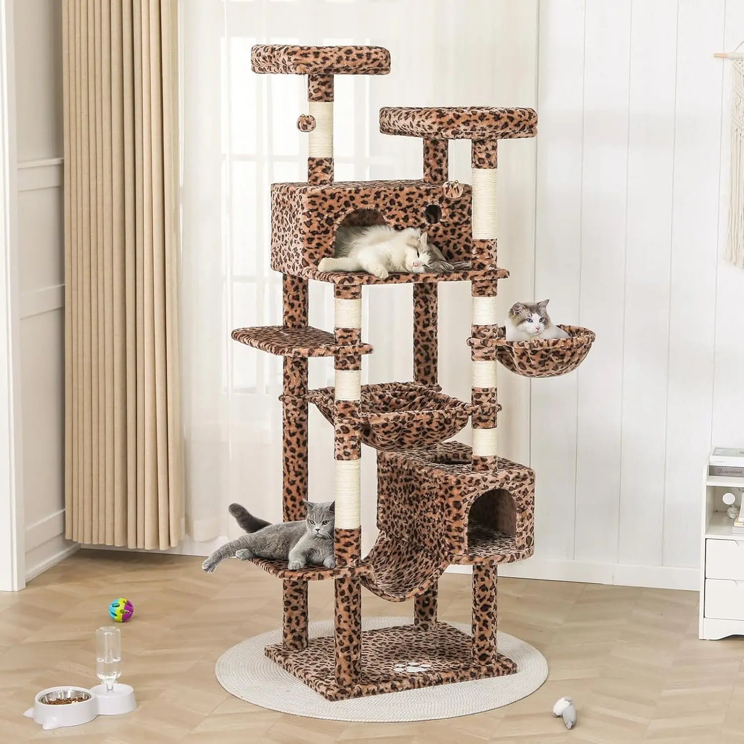76" Cat Tree Tower