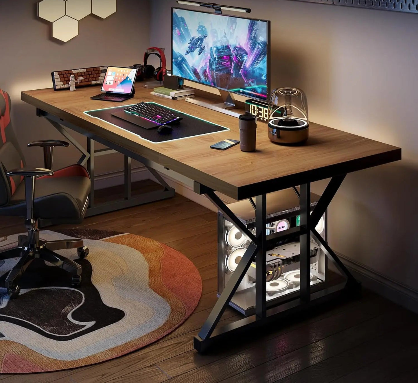 Modern Vintage Computer Desk