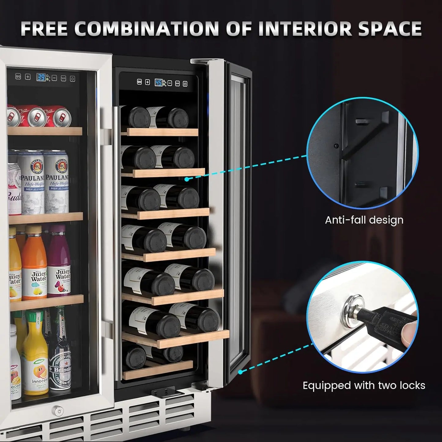 Wine and Beverage Fridge