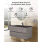 Modern Sleek Floating Vanity with Sink