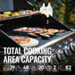 Six Burner Propane Gas Grill with Sear Burner and Side Burner