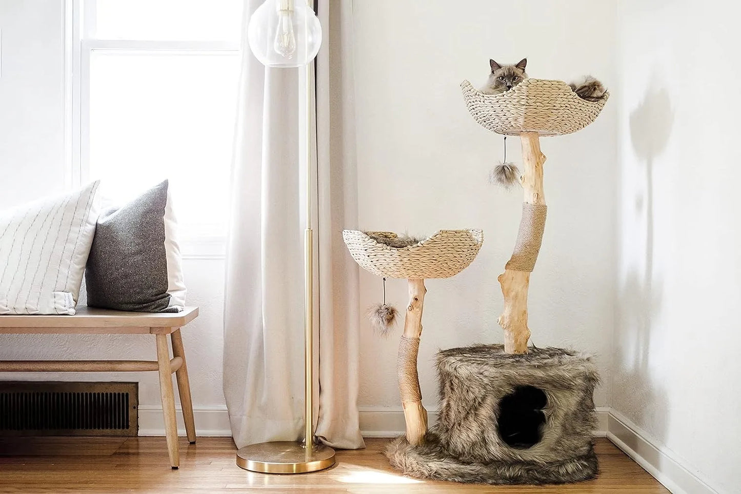46"Mau Cat Tree Tower
