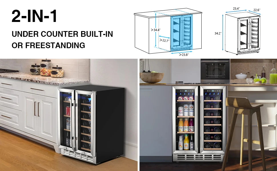 Wine and Beverage Fridge