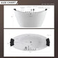 Empava Acrylic Whirlpool Bathtub with Hydromassage