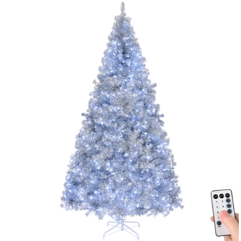 White Christmas Tree with LED Light