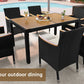 Rattan Outdoor Dining Set