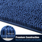 Non-Slip Super Absorbent Smooth Chenille Bath Mat
