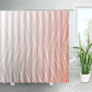 Creative Ombre Shower Curtain with Hooks