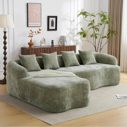 Modular Chenille Couch