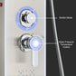 Modern Stainless Steel LED Shower Panel Full System Set
