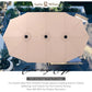 Rectangular Cantilever Patio Umbrella with LED Solar Lights