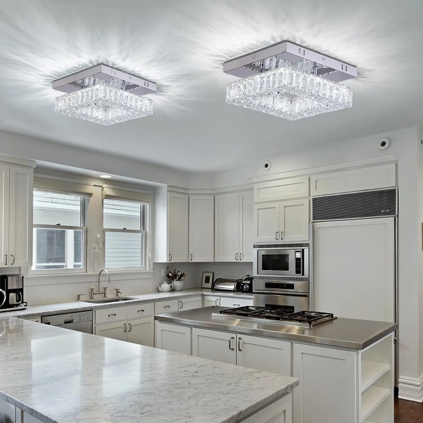 Modern Mini Crystal Chandelier