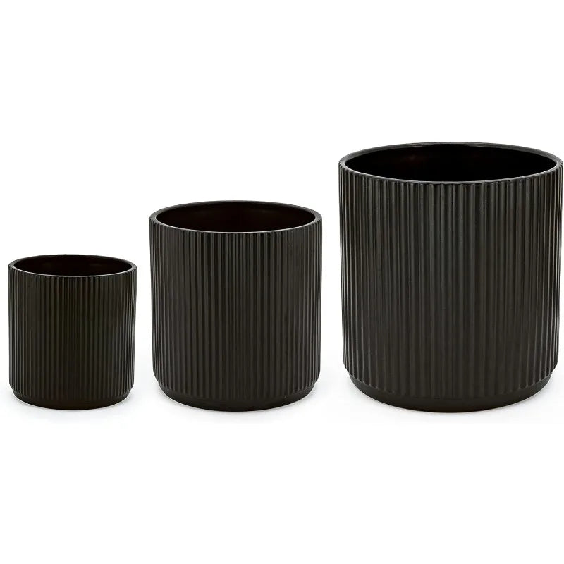Modern Ceramic Planter Set