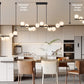 Modern Linear Bubble Chandelier