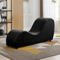 Sleek Curved Chaise Lounge