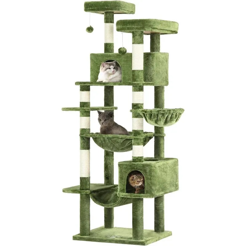 76" Cat Tree Tower