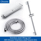 Modern Sleek High-Pressure Shower Head Set