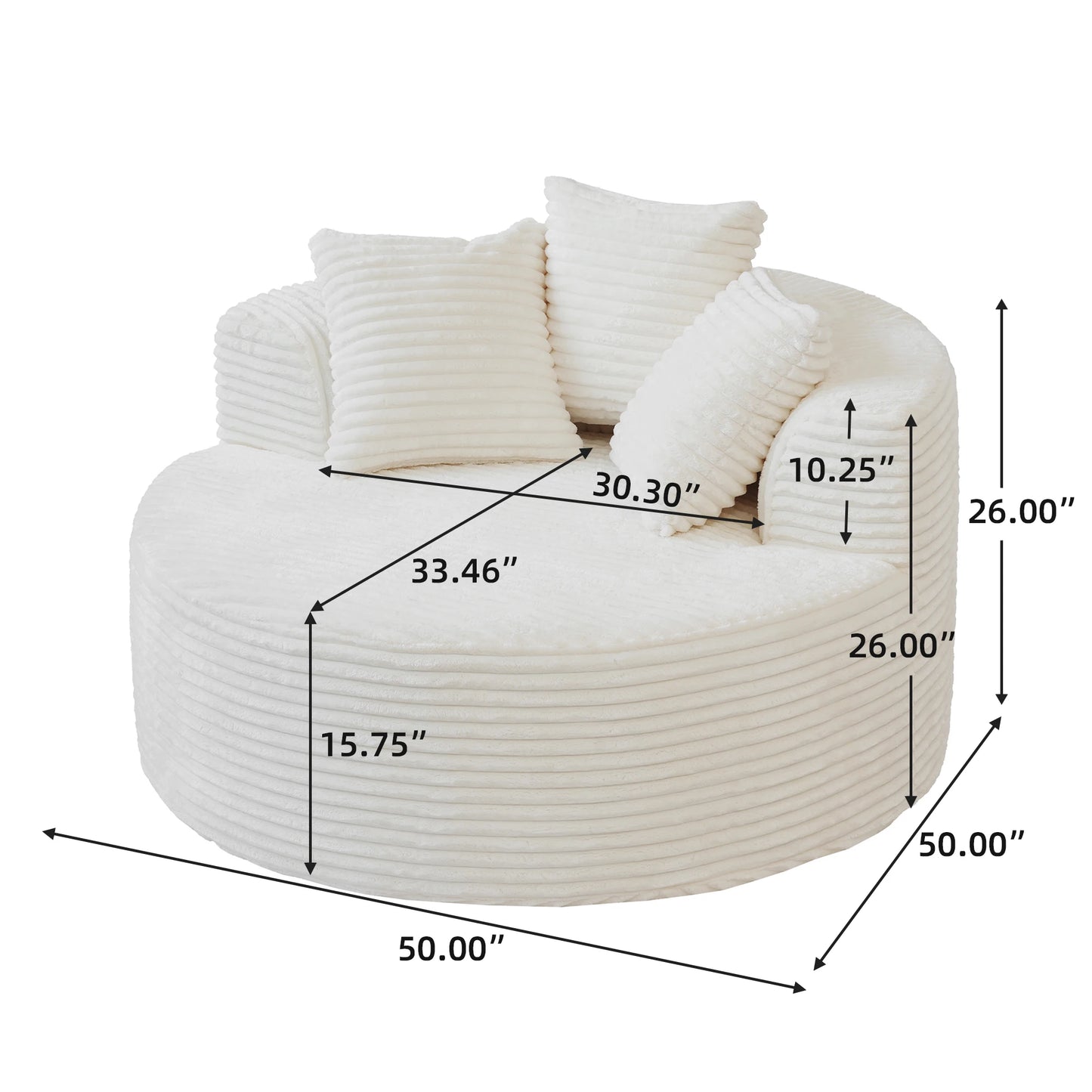 Modular Cloud Lounge
