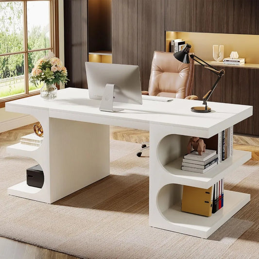 Minimalist Executive Office Desk