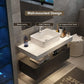 Modern 35'' Floating Bathroom Vanity with Sink