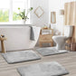 Non-Slip Velvet Bath Mat Set