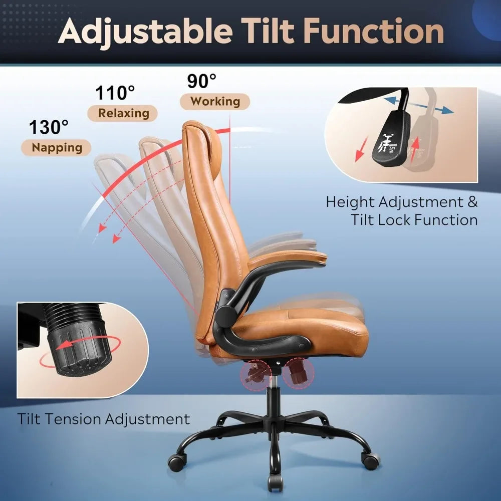S-Shaped Ergonomic Desk Chair