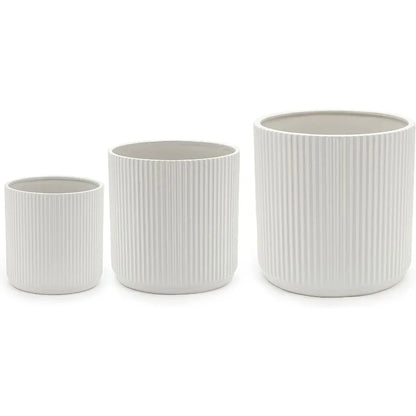 Modern Ceramic Planter Set