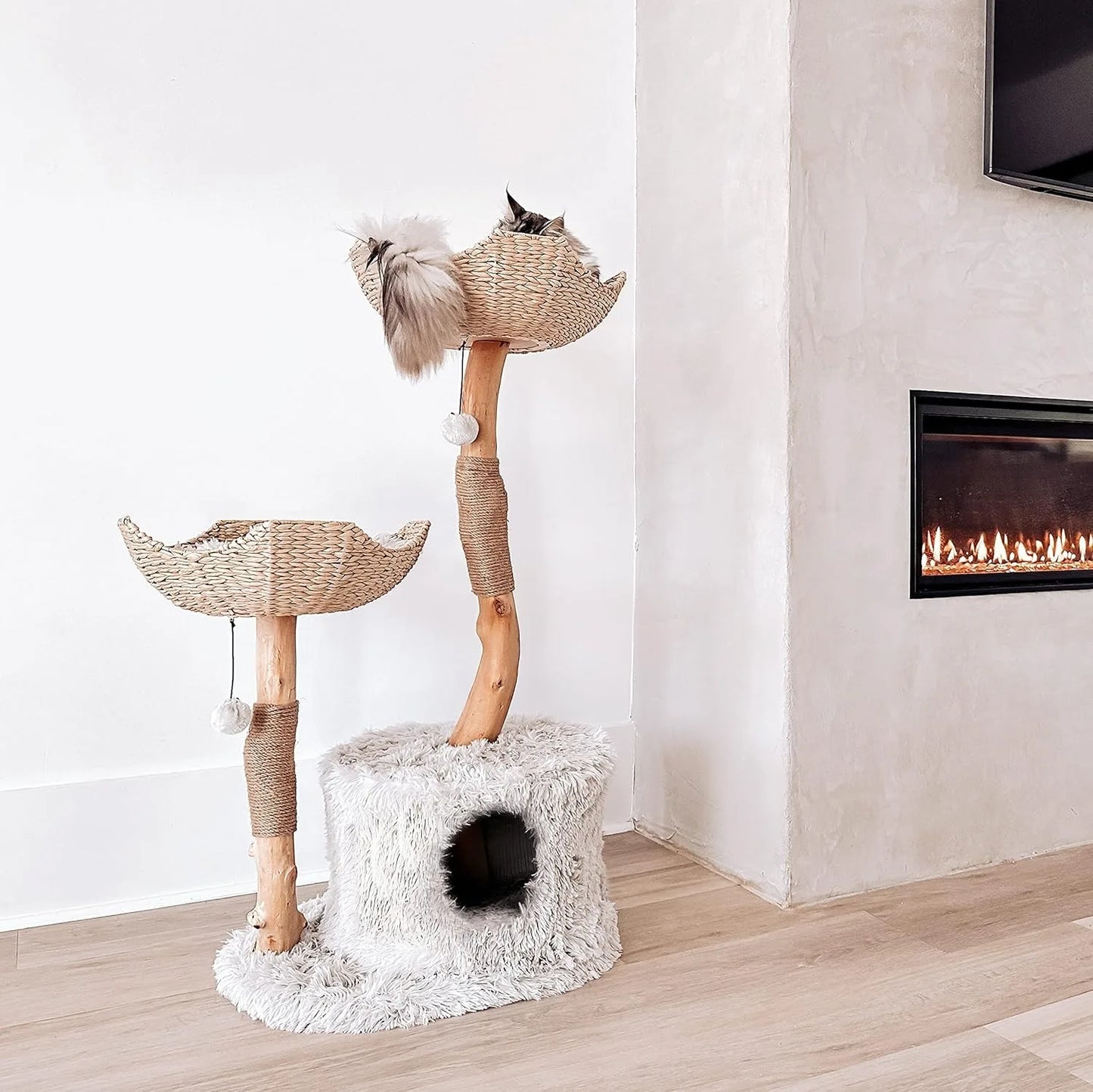 46"Mau Cat Tree Tower