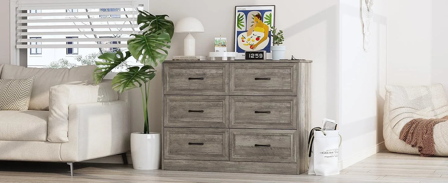 Fameill Dresser with Charging Station