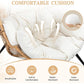Wicker Egg Chair with Cushions