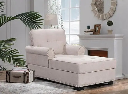 Modern Upholstered Chaise Lounge