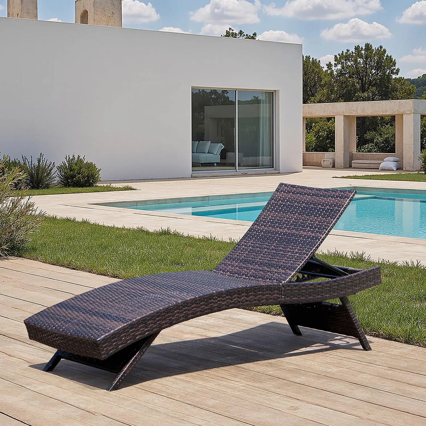 Harbor Wave Chaise Lounge Set