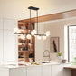 Modern Linear Bubble Chandelier