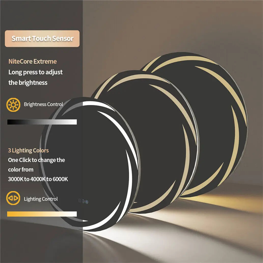 Whirlwind LED Smart Technology Function Vanity Mirror