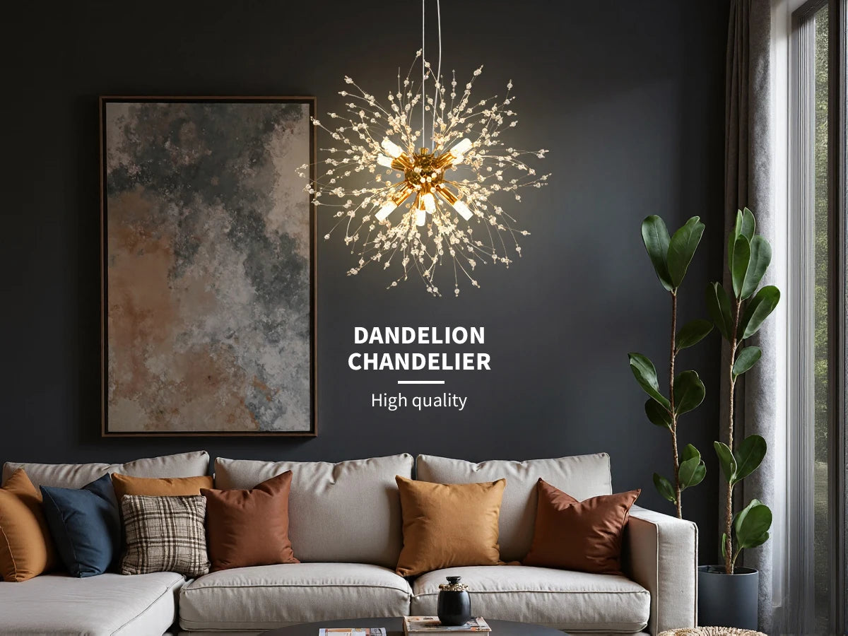 Dandelion Chandelier