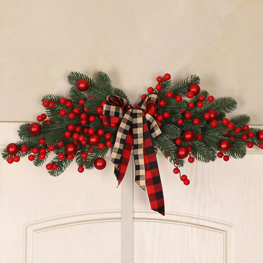 Christmas Red Berries Artificial Wreath