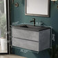 Modern Sleek Floating Vanity with Sink
