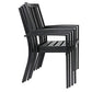 Square Metal Dining Set