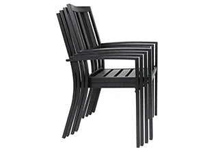 Square Metal Dining Set