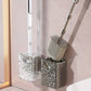 Luxury Glacier Pattern Wall Mounted Toilet Brush