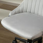 Velvet Upholstery Swivel Office Chair
