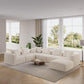 CloudFlex Corduroy Modular Sectional Sofa