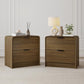 Modern Curved 2-Drawer Nightstand
