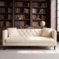 Heritage Tufted Leather Sofa