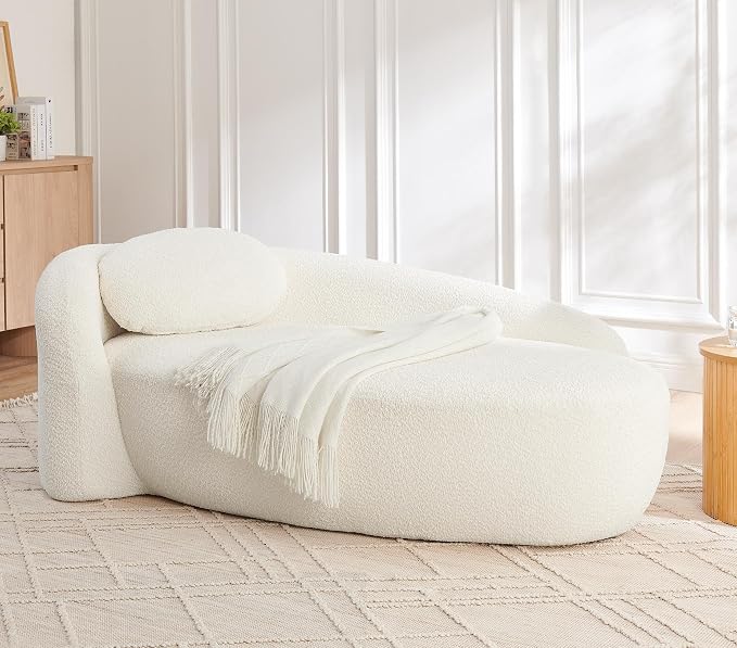 Modern Bouclé Cloud Lounge Chair